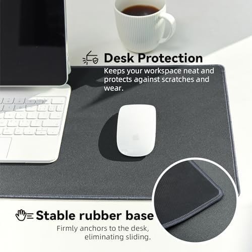 Reniteco Large Office & Gaming Mouse Pad, 27.6" x 11.8" x 0.08"