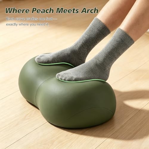 Foot Rest Under Desk, Ergonomic Memory Foam Under Desk Footrest