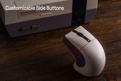 8Bitdo Retro R8 Mouse with Charging Dock - N Edition