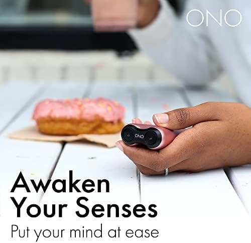 ONO Roller - Handheld Fidget Toy for Adults | Help Relieve Stress, Anxiety, Tension | Promotes Focus, Clarity | Compact, Portable Design (Rose Gold, Full Size - Aluminum)