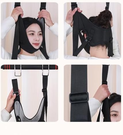 Neck Stretcher Hammock Soft Gentle Ergonomic Workout Device Chin Support