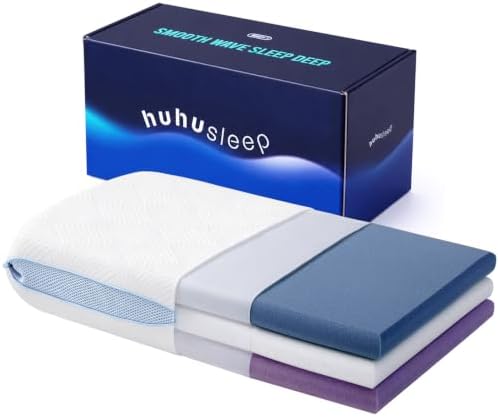 Adjustable Layered Memory Foam Pillow, Neck Support Pillow
