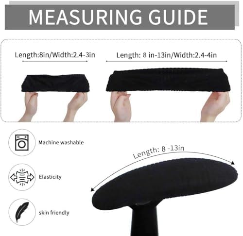 Office Chair Arm Covers, Washable Elastic Armrest Pad Protectors