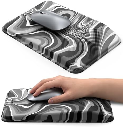 TECKNET Ergonomic Mouse Pad with Wrist Rest, All-Day Comfort & Pain Relief
