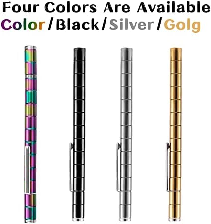 LARAH Fidget Pen and Stress Relief Desk Toy for Adults and Teens（Black）