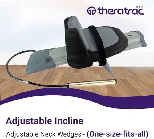 Clinical Grade Cervical Traction Device by Theratrac Air – Advanced Neck Support with Air Pump Technology for Pain Relief, Spine Alignment & Disc Health