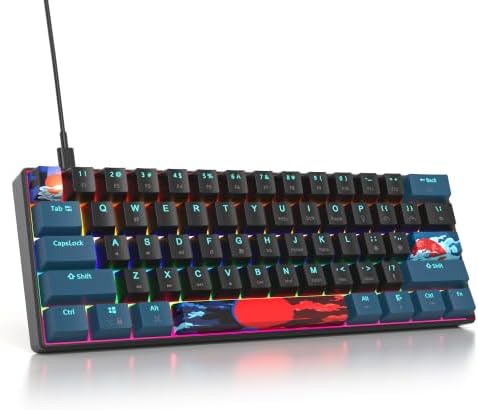 Owpkeenthy 60% Wired Mechanical Keyboard