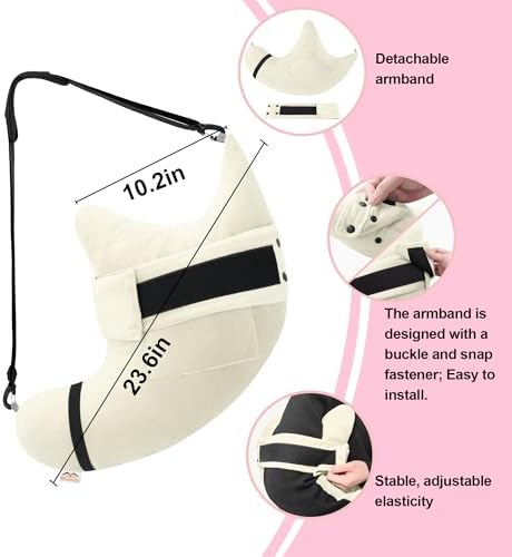Shoulder Surgery Pillow for Rotator Cuff Pain Impingement Replacement Recovery Aids Side Sleepers Body Post Arm Torn Injury Support Relief Supplies Broken Collarbone Neck Rehab Must Haves