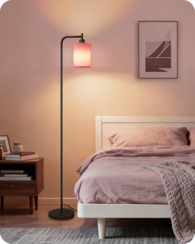 Dimmable Floor Lamp for Living Room with Remote & 10W Bulb