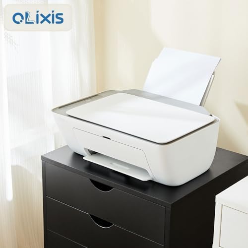 OLIXIS 5 Drawer File Cabinet with Wheels, Under Desk Storage Printer Stand
