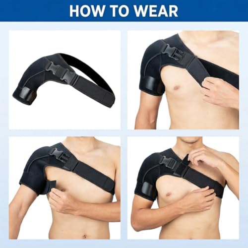 Shoulder Brace for Women and Men Rotator Cuff Injury Support, Adjustable