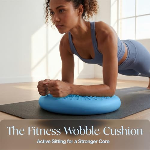 Tumaz Wobble Cushion Wiggle Seat Core Balance Disc with Pump
