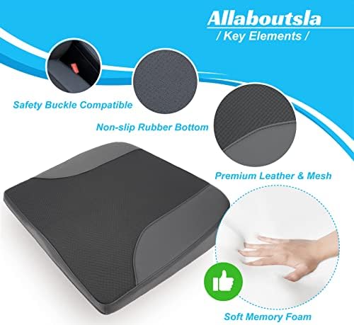 Allaboutsla Car Seat Cushion, Car Seat Cushions for Long Driving