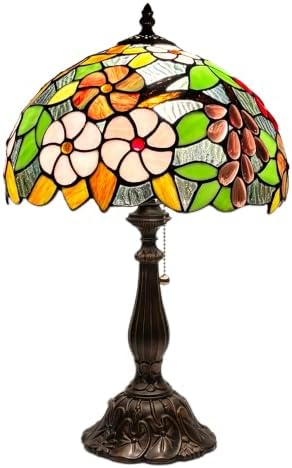 Tiffany Lamp Stained Glass Bedside Table Light