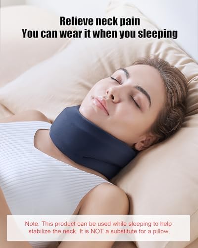Neck Brace for Sleeping, Cervical Collar Relief Neck Pain and Neck Support