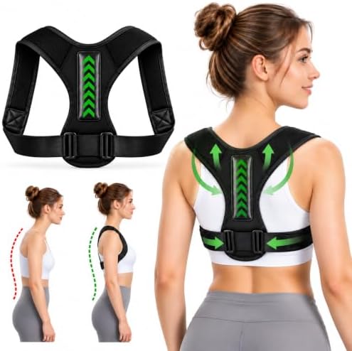Posture Corrector for Women, Invisible Back Brace Under Clothes