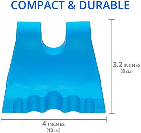 Body Back Davinci Tool Neck Massager for Pain Relief Deep Tissue Blue & Red