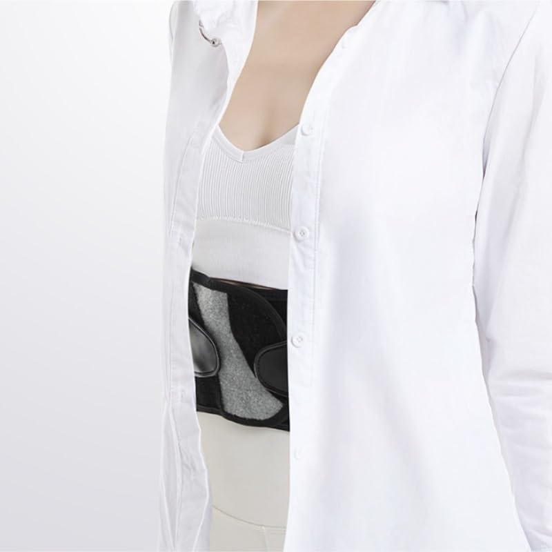 Adult Men Women's Shoulder Opening Invisible Comfortable Posture Correction Belt (D,XL)