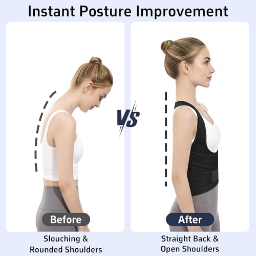 Posture Corrector for Women Men Back Brace Support Straightener Scoliosis