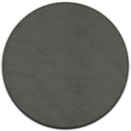 Highly Premium Quality Floor Mat, Office Chair Decor Mat, Room Sofa Yoga Soft Round Carpet Grey, 24inch