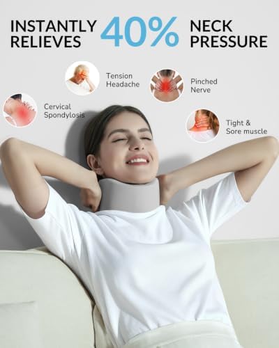 Ice Silk Neck Brace - Soft Cervical Collar for Neck Pain & Support