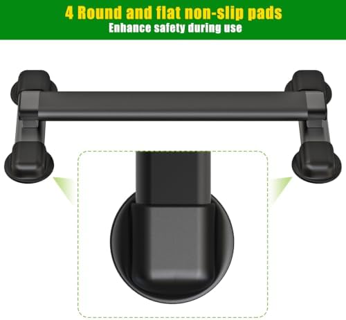 Steel Calf Raise Bar, Calf Raise Block with Anti Slip Platform
