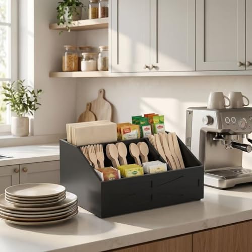 Large Mail Organizer Countertop,Farmhouse Desk and Kitchen Countertop Storage, Letter Sorter, Desk Mail and Bill Organizer, Desktop File and Paper Holder