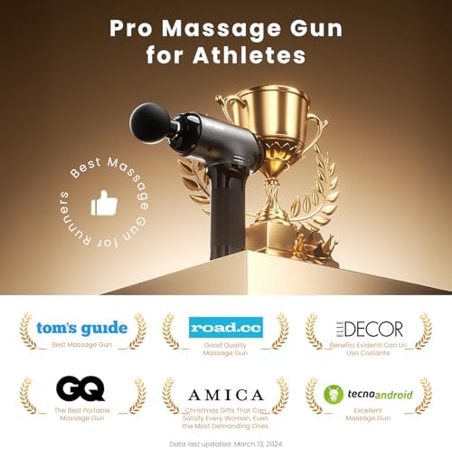 BOB and Brad T2 Massage Gun, Deep Tissue Percussion Massager for Back Legs