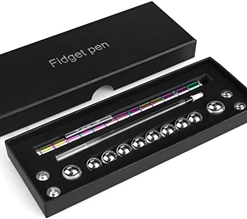 LARAH Fidget Pen and Stress Relief Desk Toy for Adults and Teens（Colorful）