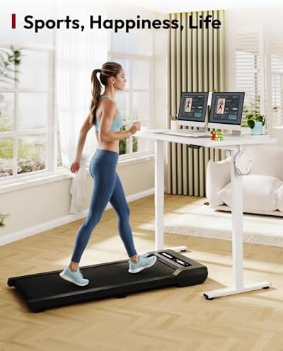 SANODESK One-Piece Electric Height Adjustable Standing Desk 48''x 24''