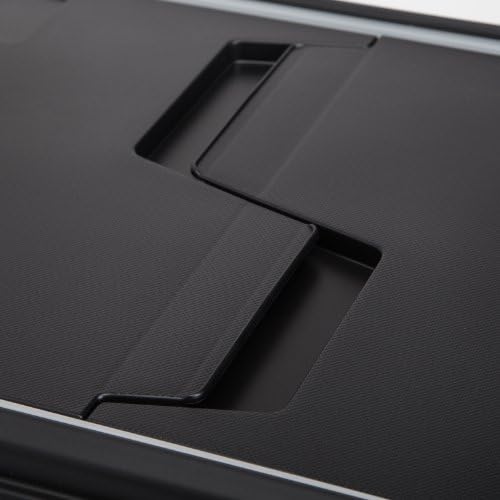 IRIS USA 4-Pack File Box Organizer with Wing Lid Letter/Legal 18 Qt, Clear