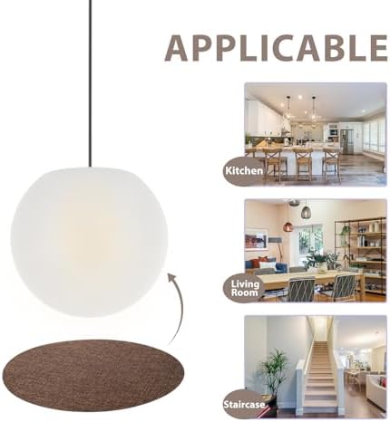 2 Pack round PVC Light Diffuser Lamp Cover for Table Lamps
