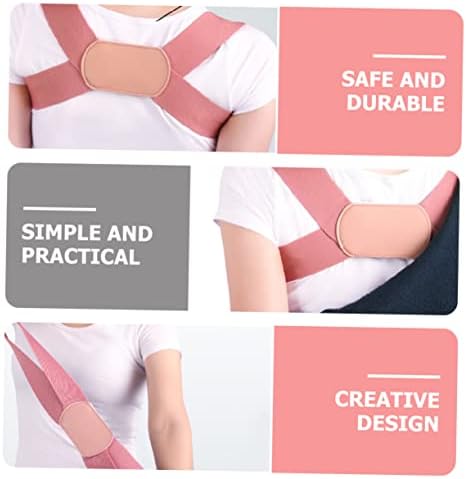 Alipis Back Straightener Brace Adjustable Hidden under Clothes for Adults