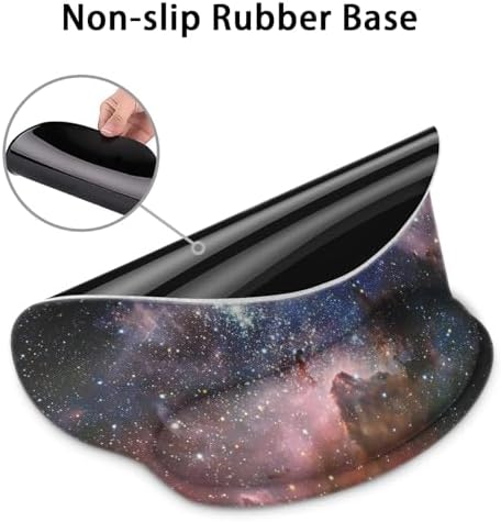 Britimes Ergonomic Mouse Pad with Wrist Support, Galaxy Nebula