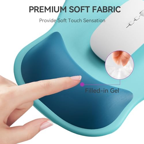 Ergonomic Mouse Pad with Wrist Rest Cute Mousepad Wrist Support