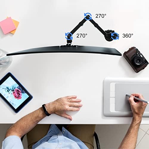 Pholiten Single Monitor Arm Desk Mount