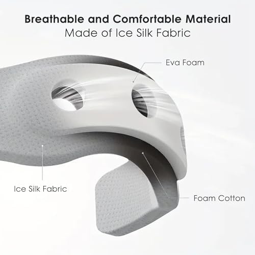 RESTCLOUD Neck Brace for Neck Pain and Support, Neck Support Brace, Adjustable Cervical Collar, Gray, 3" Tall, 19.5" Long