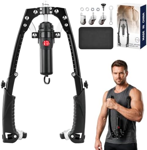 Sakerneo Hydraulic Twister Arm Trainer with Counter，Chest Workout Equipment