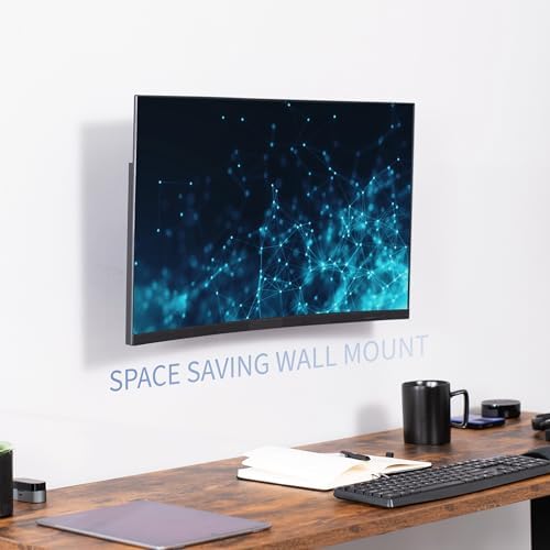 VIVO Black 17-32 in Single Monitor Wall Mount, MOUNT-VW01A