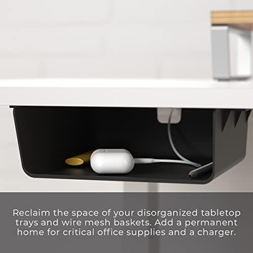 HumanCentric Under Desk Storage Shelf, Drawer Organizer For office & more
