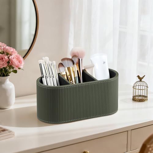 Remote Control Holder Pen Pencil Holder Desk Organizer Caddy(Green)