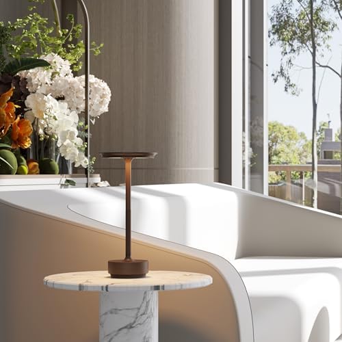 Cordless Table Lamp, Rechargeable 5000mAh Outdoor LED Touch Lamp