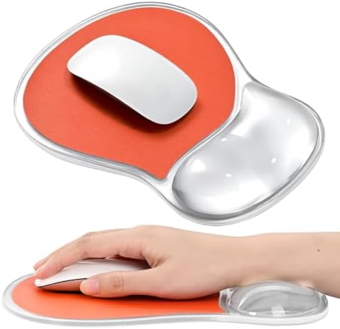 EooCoo Ergonomic Washable Mouse Pad with Gel Wrist Rest Support