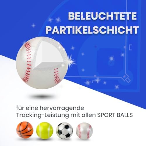 Perixx PERIPRO-303BSB 1.34 Inches Sports Trackball - Fun Novelty Baseball Design - Compatible for M570, M575, PERIMICE-517/520/717/720, and Other 1.34inches Trackball Mouse
