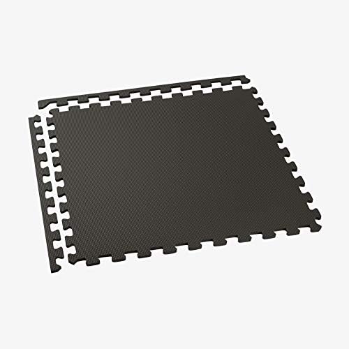 We Sell Mats 3/8" Thick Multipurpose EVA Foam Exercise Floor Mat, Interlocking Tiles, Anti-Fatigue for Home or Gym