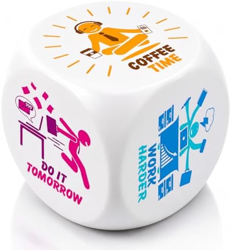 Stress Cube – Squishy Fidget Toy for Adults, Quiet Stress Relief Desk Toy