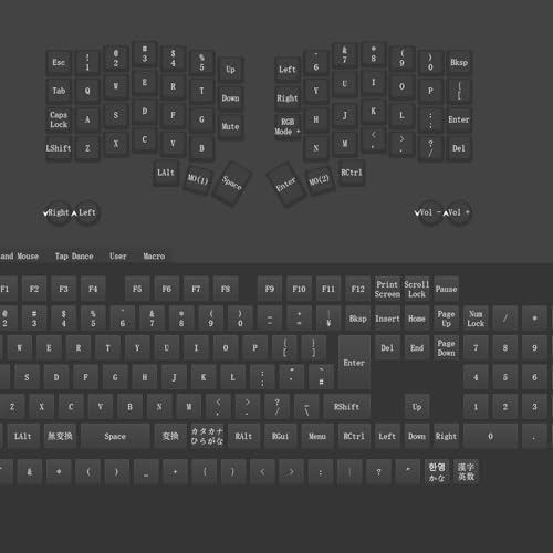 4×6 Corne Layout with knobs Wired Ergonomic Mechanical Keyboard,60% Orthol inear Layout,Hot-swappable,RGB,Vial remapping Support,pre-lubed Linear switches (HiFi Switch)