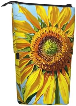 Sunflowers Flowers Standing Pencil Case