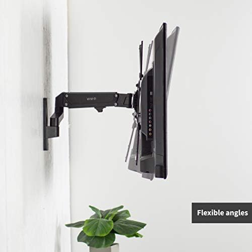 VIVO Black Single TV Wall Mount for 23 to 55 inch Screens, MOUNT-G400B