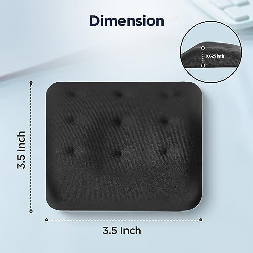 WavePads by PostureUp– Original Two Pack Adjustable Wrist Rests for Laptop Keyboard Ergonomic Memory Foam Laptop Wrist Pads for Wrist Pain & Carpal Tunnel, Memory Foam Wrist Support Pads (Island Blue)